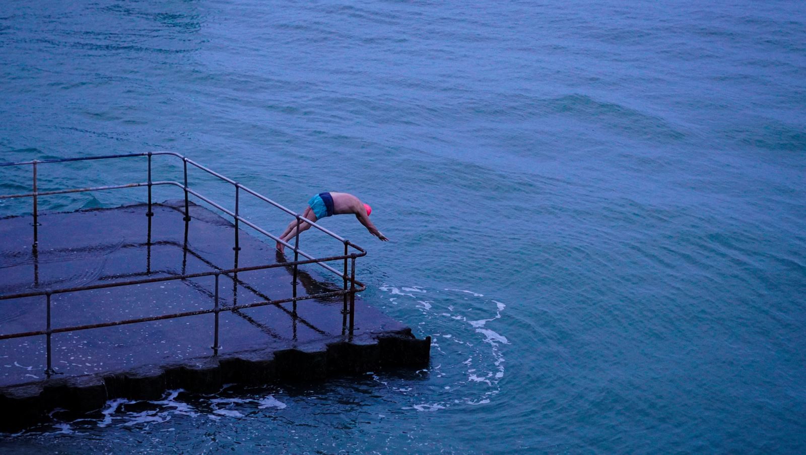 Colder Water Swimmer at Portsmouth